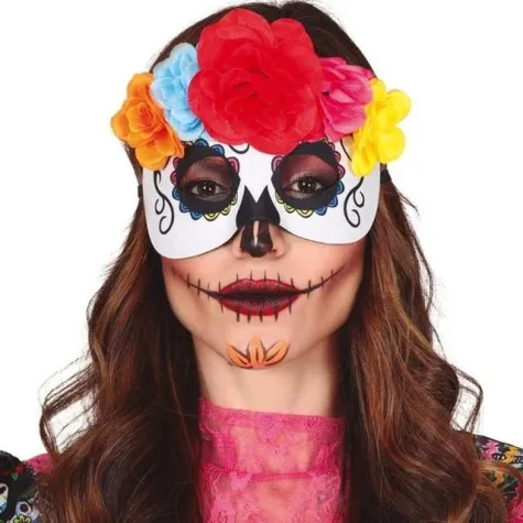 maska swieto zmarlych la catrina guirca