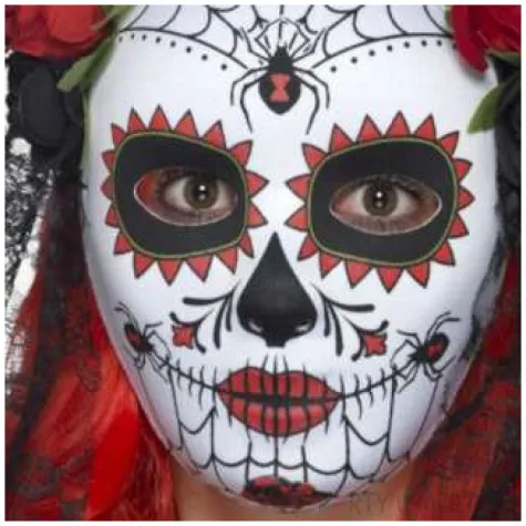 maska swieto zmarlych seniorita smierc w welonie smiffys