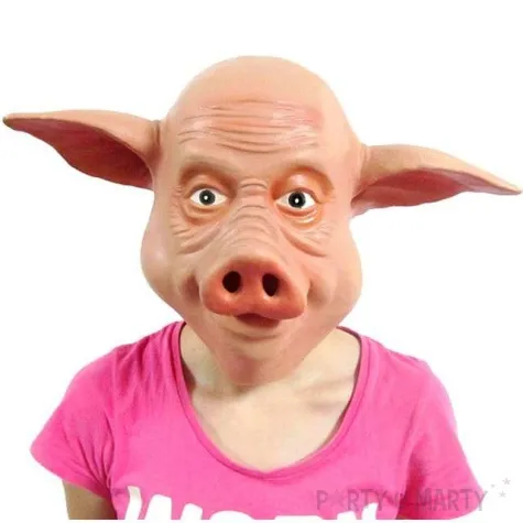 maska swinia gadget master lateksowa