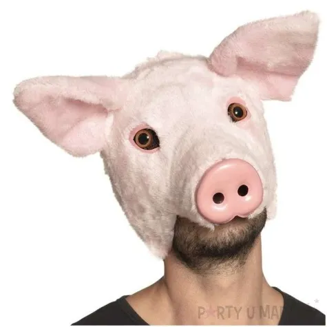 maska swinia pluszowa boland