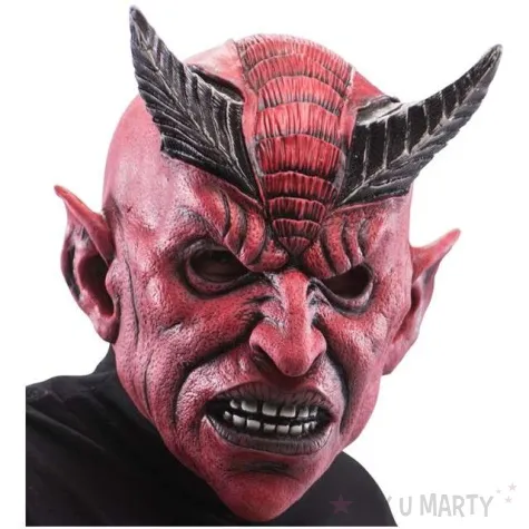maska szatan lateksowa carnival toys