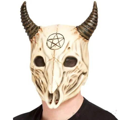 maska szatanski koziol lateksowa smiffys