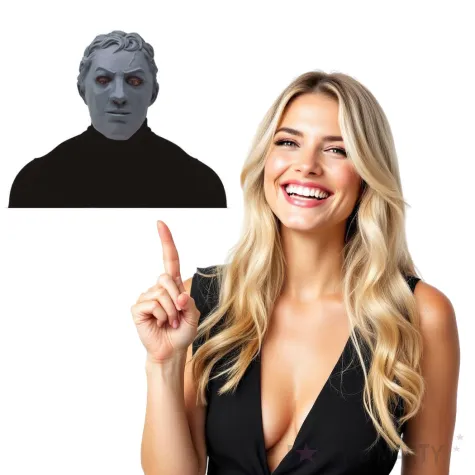 maska twarz rzezba lateksowa guirca