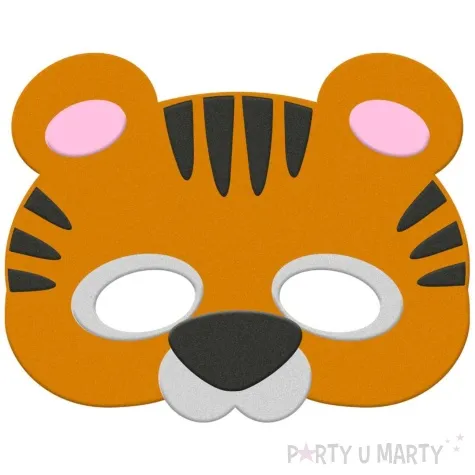 maska tygrys filcowa folat