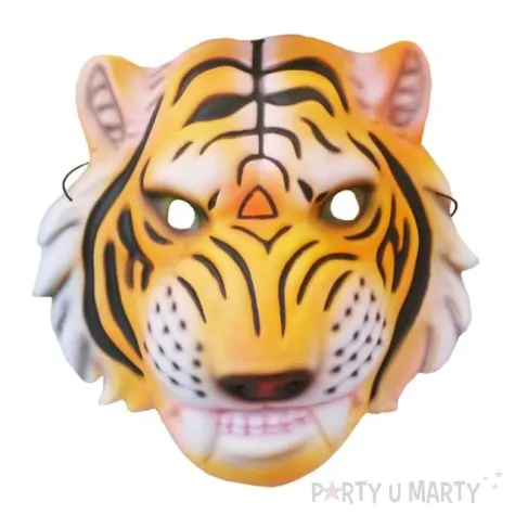 maska tygrys pianka 3d