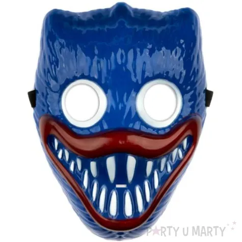 maska upior grozny niebieska plastikowa partypal