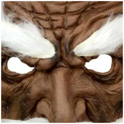 maska wasacz w okularach mroczny lateksowa arpex