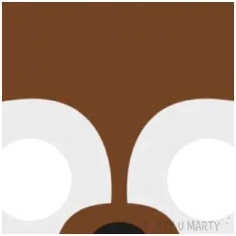 maska wiewiorka filcowa partypal