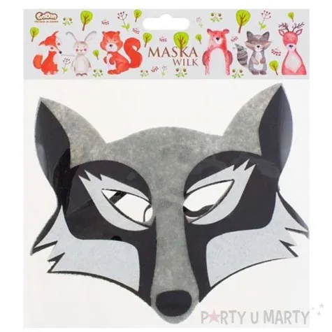 maska wilk filcowa godan