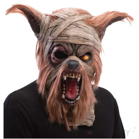 maska wilkolak lateksowa carnival toys