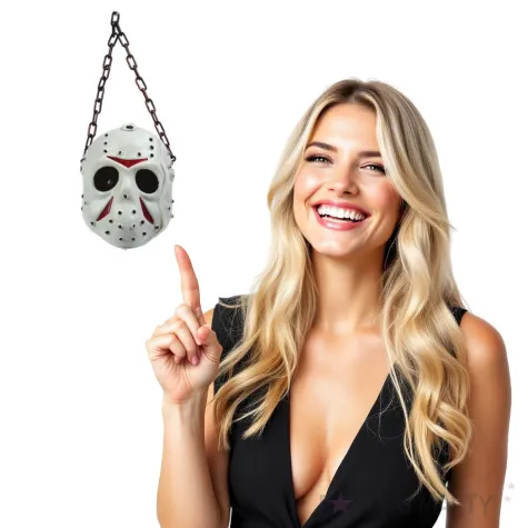 maska wiszaca hokejowa guirca 36 cm