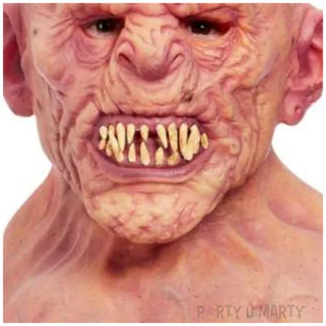 maska wsciekly ork deluxe lateksowa smiffys