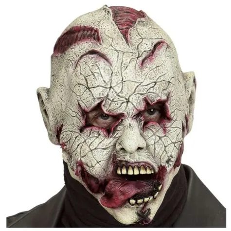 maska wsciekly zombie lateksowa widmann