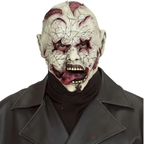 maska wsciekly zombie lateksowa widmann