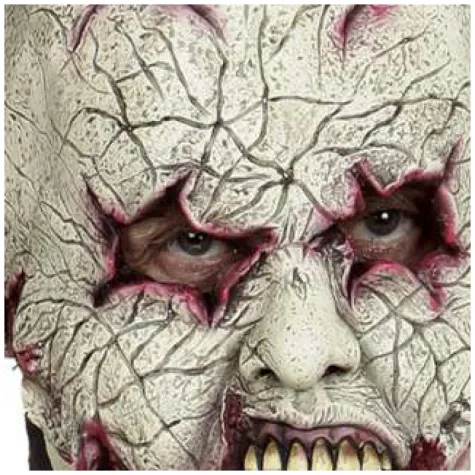 maska wsciekly zombie lateksowa widmann