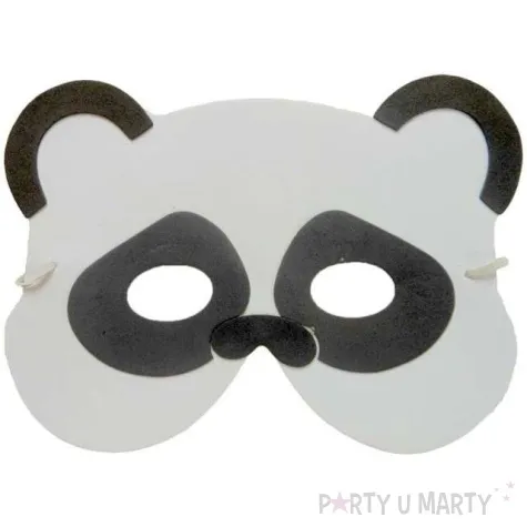 maska z pianki panda