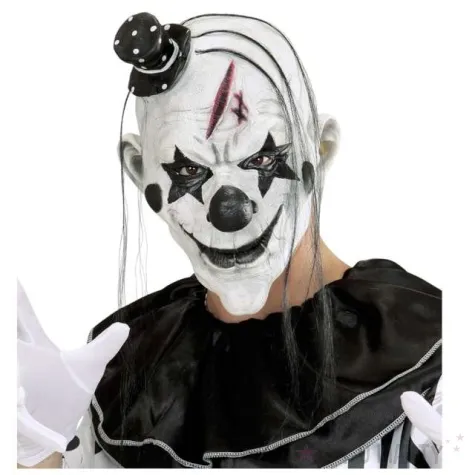 maska zabojczy klaun lateksowa widmann