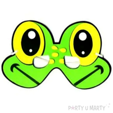 maska zielona zaba piankowa arpex