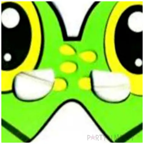 maska zielona zaba piankowa arpex