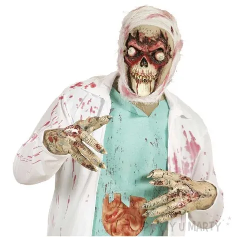 maska zombie w bandazu widmann