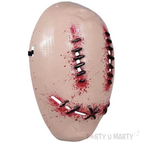 maska zszyty zabojca plastikowa guirca