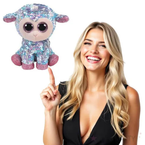 maskotka cekinowa owieczka godan