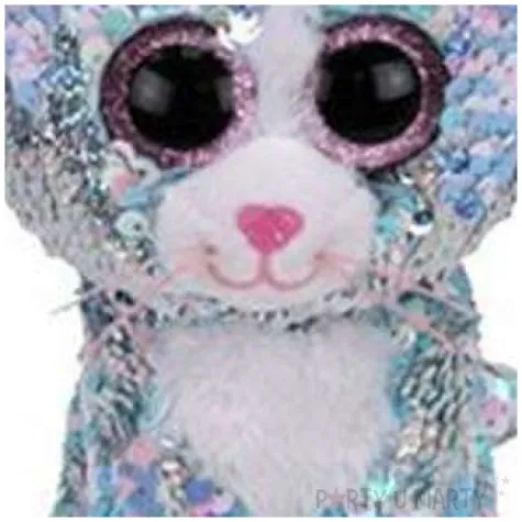 maskotka cekinowy kotek godan