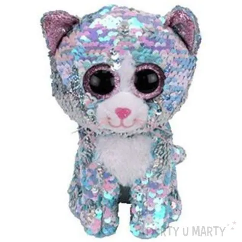 maskotka cekinowy kotek godan