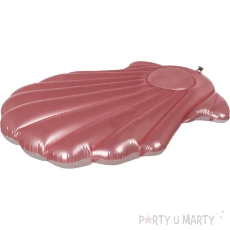 materac do plywania perlowa muszla z miejscem na napoj ootb 154 x 137 cm