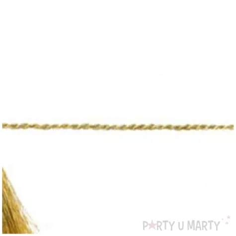 materialowa girlanda fredzle zloty 1 9mpartydeco