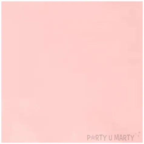 materialowe serwetki wielokrotnego uzytku rozowe dekoracja stolu na chrzest baby shower 25 szt