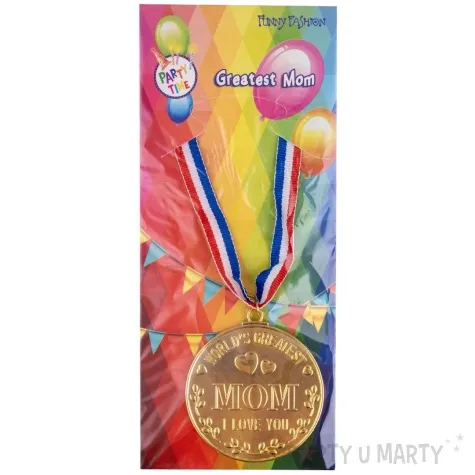 medal mom i love you worlds greatest funnyfashion 6 cm