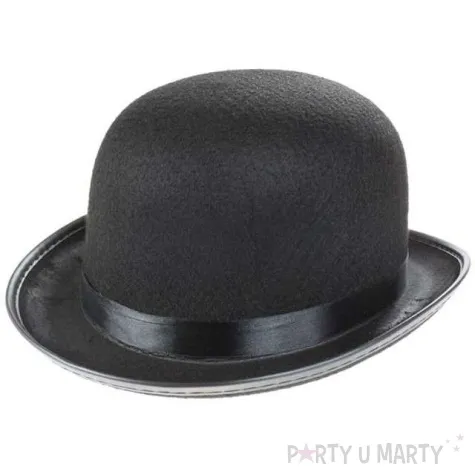 melonik czarny gladki godan