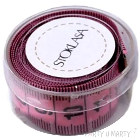 miara krawiecka centymetr rozowy stoklasa 150 cm