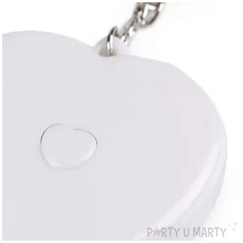 miara krawiecka centymetr samonawijajacy serce biala stoklasa 150 cm