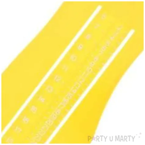 miarka dziecieca do mierzenia stop zolta zakres 6 20 cm