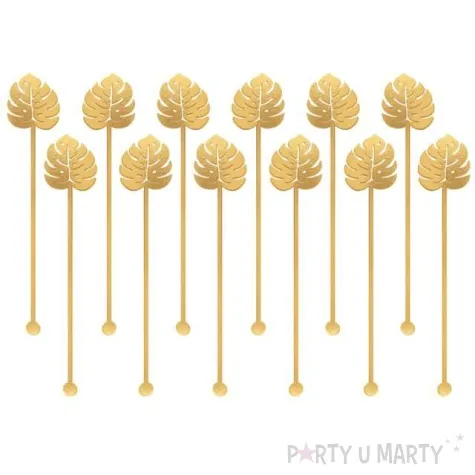 mieszadelka liscie palmy key west amscan 12 szt