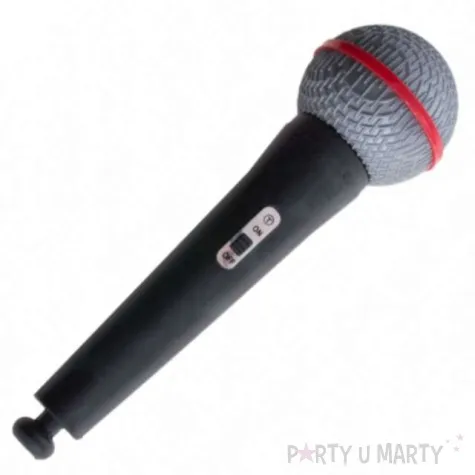 mikrofon czarny funny fashion