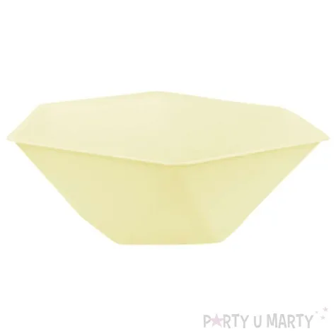 miseczki vert decor heksagonalne zolty amscan 15 8 cm 6 szt