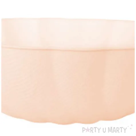 miseczki vert decor twist morelowy amscan 14 8 cm 6 szt