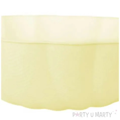 miseczki vert decor twist zolty amscan 14 8 cm 6 szt