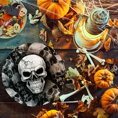 miska czaszki halloween guirca 32 cm