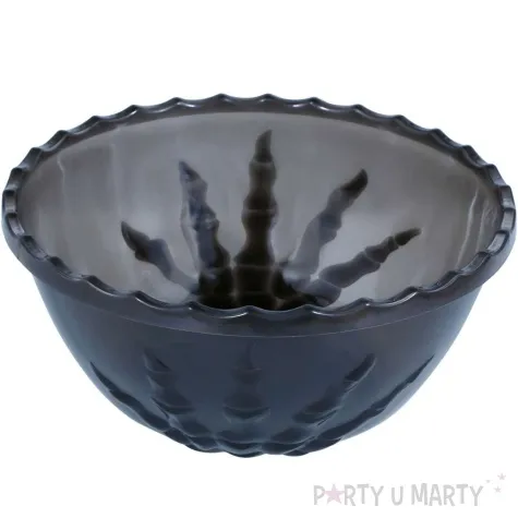 miska kosciste dlonie halloween czarny guirca 14 x 33 cm