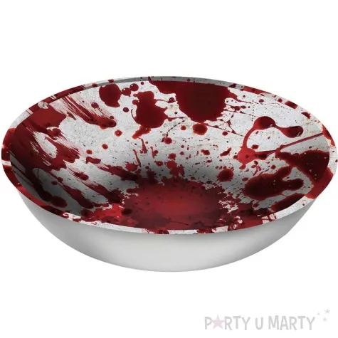 miska krwawe slady halloween guirca 27 cm