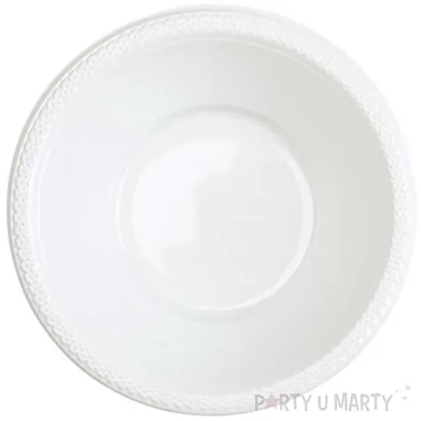 miska plastikowa diamond biala 355 ml 10 szt