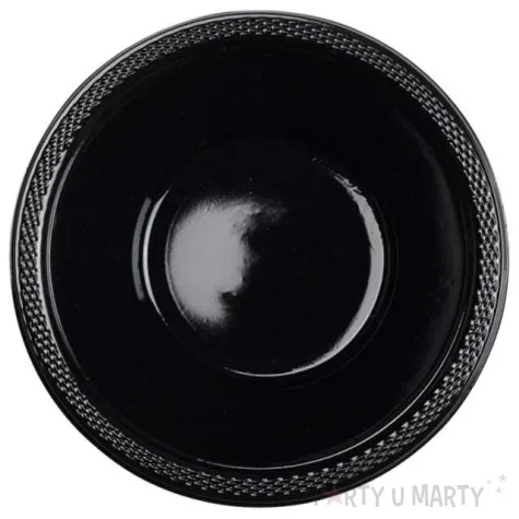 miska plastikowa diamond czarna 355 ml 10 szt