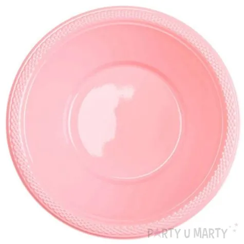 miska plastikowa diamond rozowa jasna 355 ml 10 szt