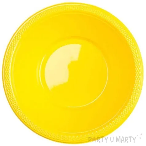 miska plastikowa diamond zolta 355 ml 10 szt