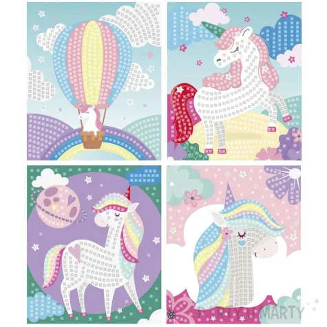 mozaika piankowa jednorozce titanum