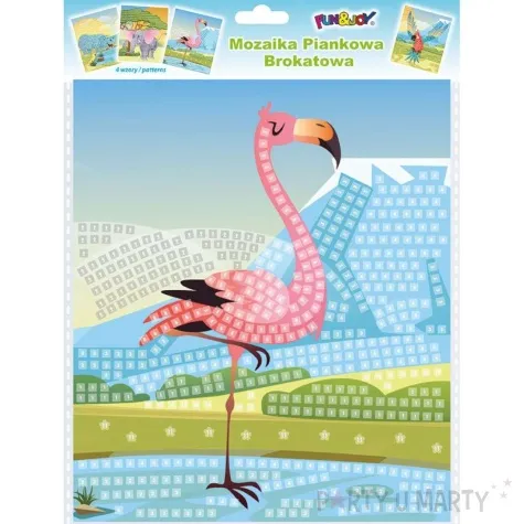 mozaika piankowa zwierzeta safari fun joy